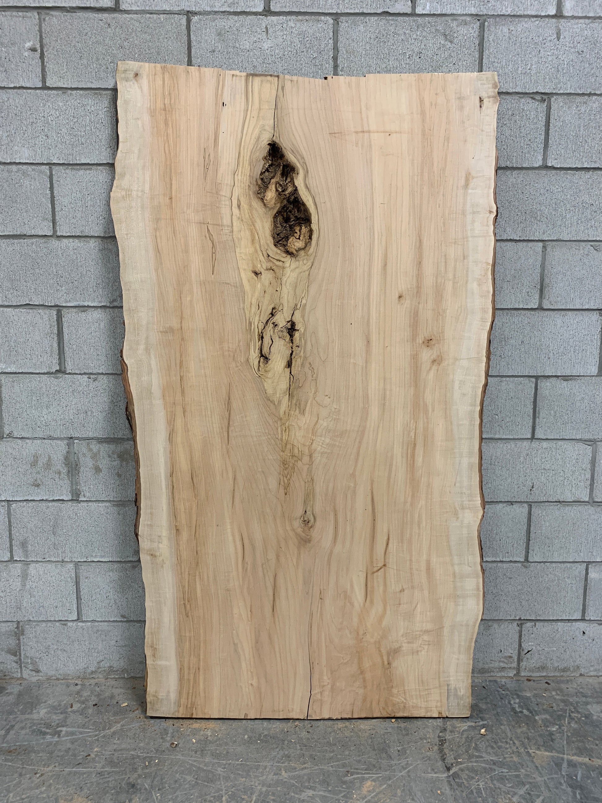 live edge slab