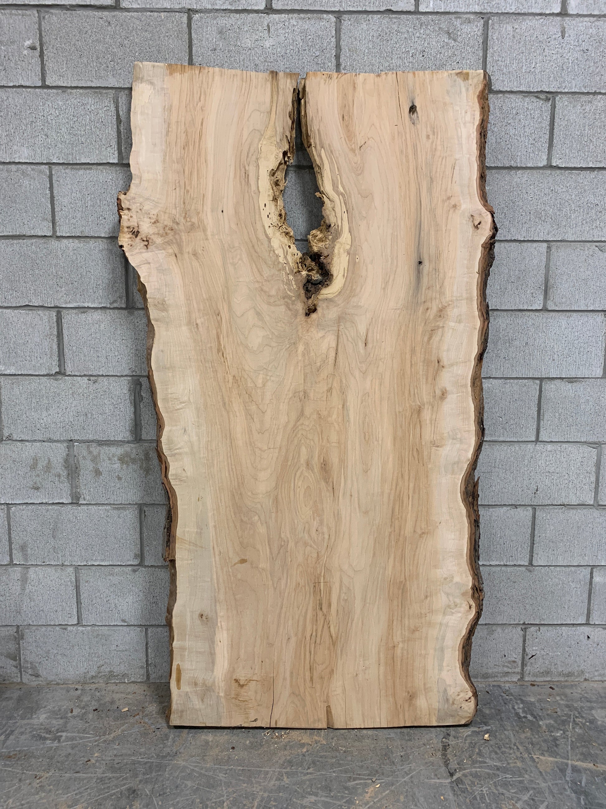 live edge slab