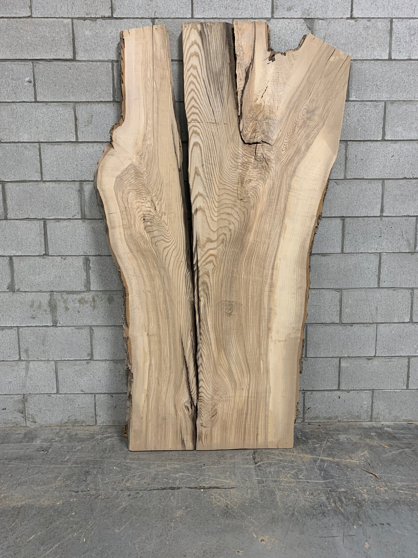 live edge slab